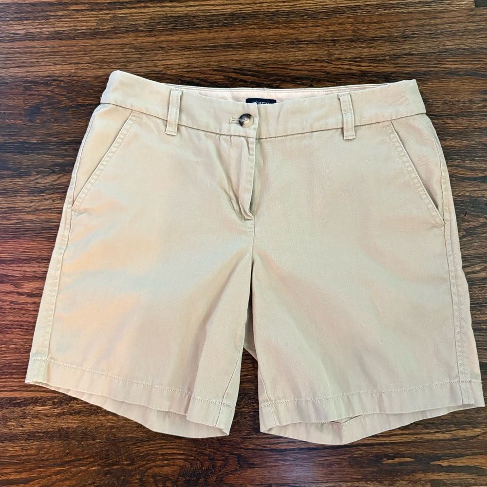 J.Crew Factory 7 Inch Women’s Chino Shorts